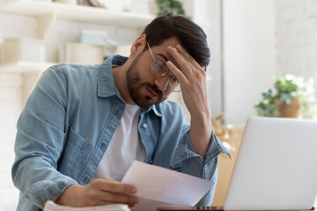 cp501 notice: what it means for you and how to respond, images of concerned people looking at a letter
